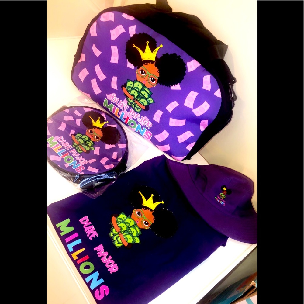 Duke major millions women travel sets 💜💗